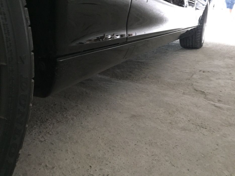 Бампера и пороги Mercedes w220 Рестайл
