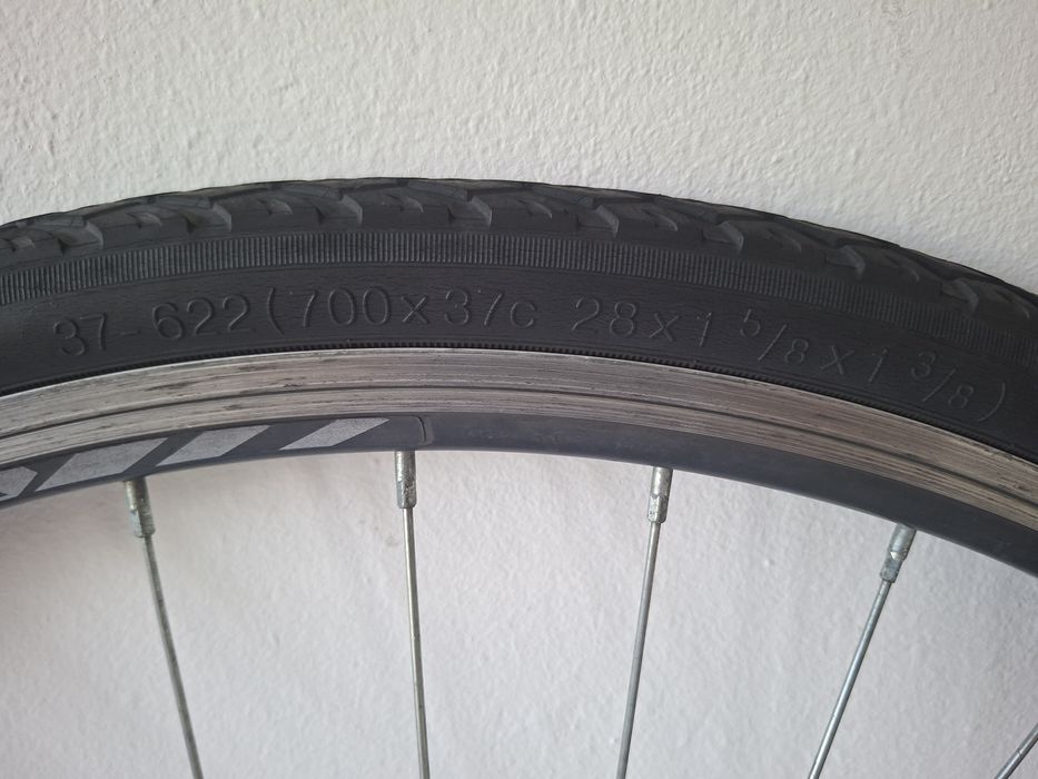 Предна капла Rhino Ceros 28" Leader ROCK RIMS алуминий двойностенен профил гума за велосипед v-brake
