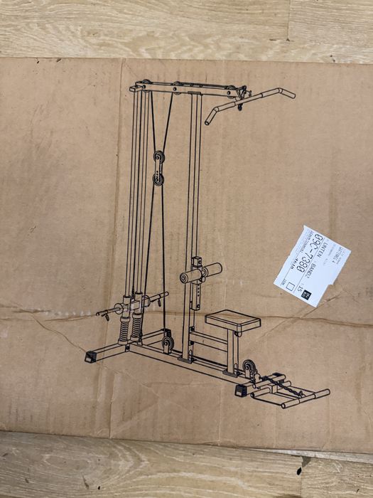 Aparat multifunctional spate, biceps, triceps nou in cutie pret 1000 l