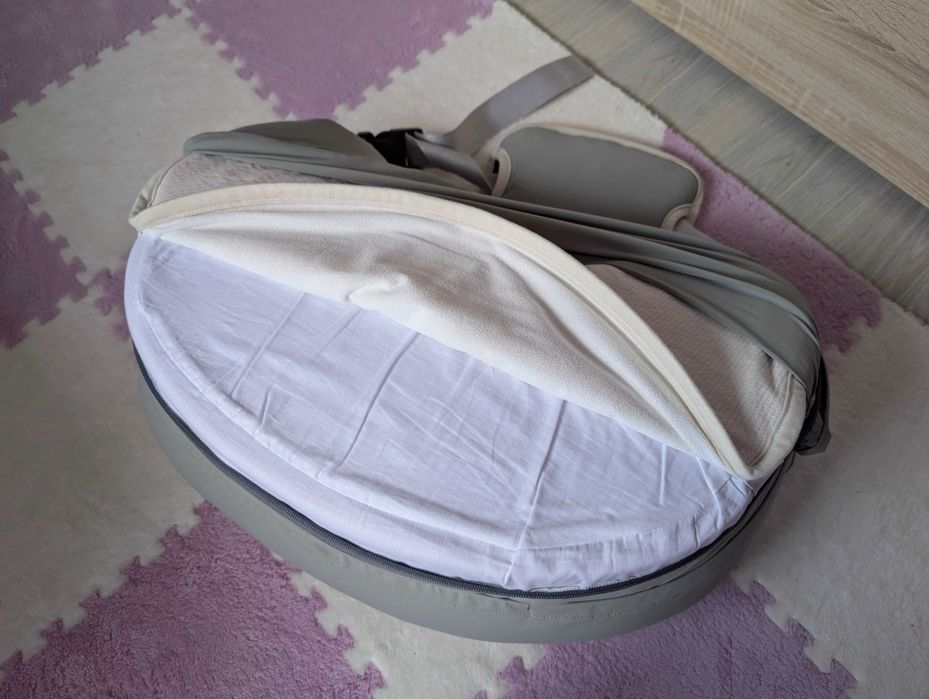 Възглавница за кърмене Матеа + протектор от органичен памук