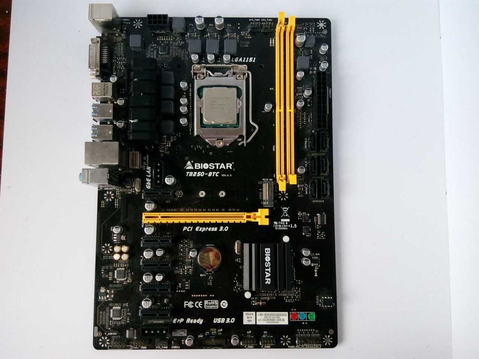 Материнский плата Biostar TB250 BTC Pro