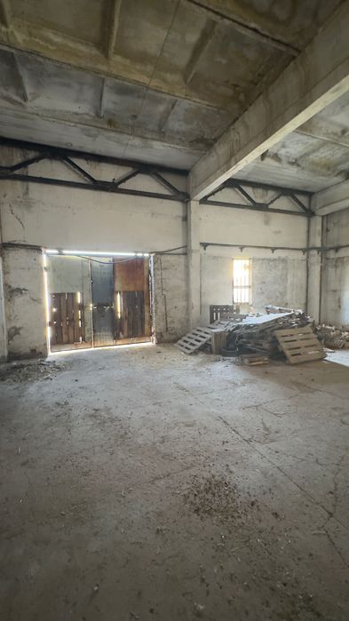 The factory space of 62,000 square meter with refrigerator for 500 ton