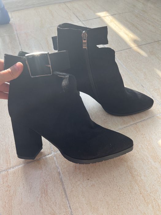Зимние ботильоны 38 размер. Новый. Замш