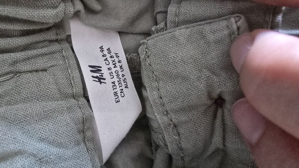 Лот: къси панталони за момче Zara и H&M 134-140