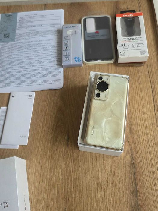 Продавам Huawei P60 Pro Rococo Pearl Гаранция