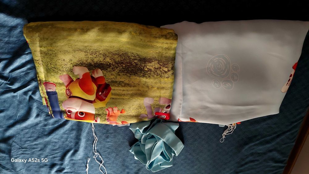 Vand draperii baieti cu Patrula catelusilor