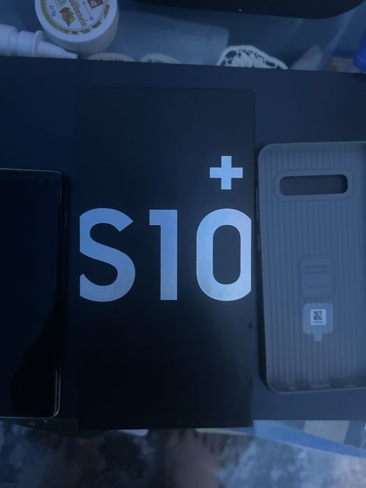 Telefon Samsung Galaxy S10 plus cu accesorii