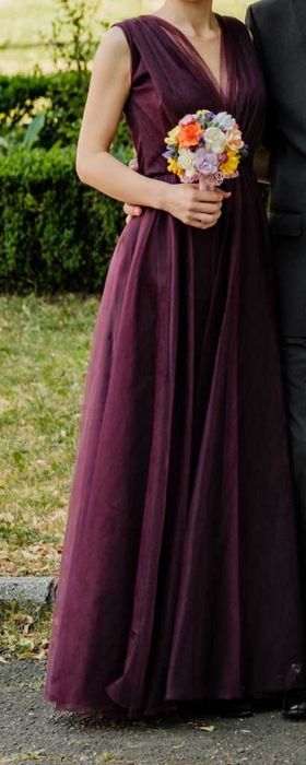 Vand rochie mov, lunga