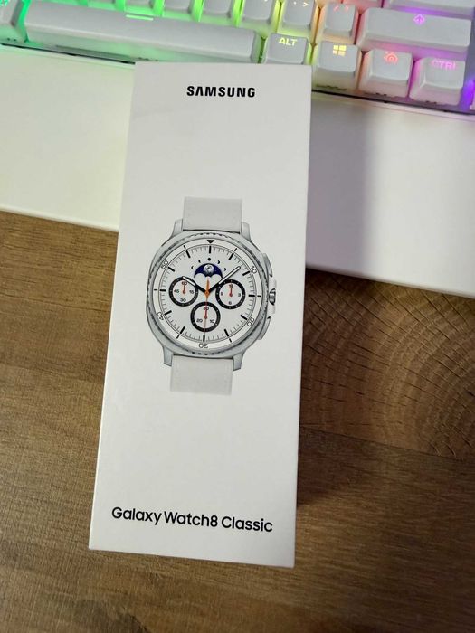 Samsung Galaxy Watch 8 Classic 46MM White. Гаранция!
