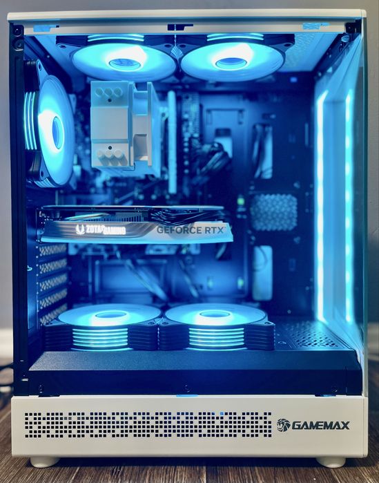 RTX-4060 Игровой компьютер белый