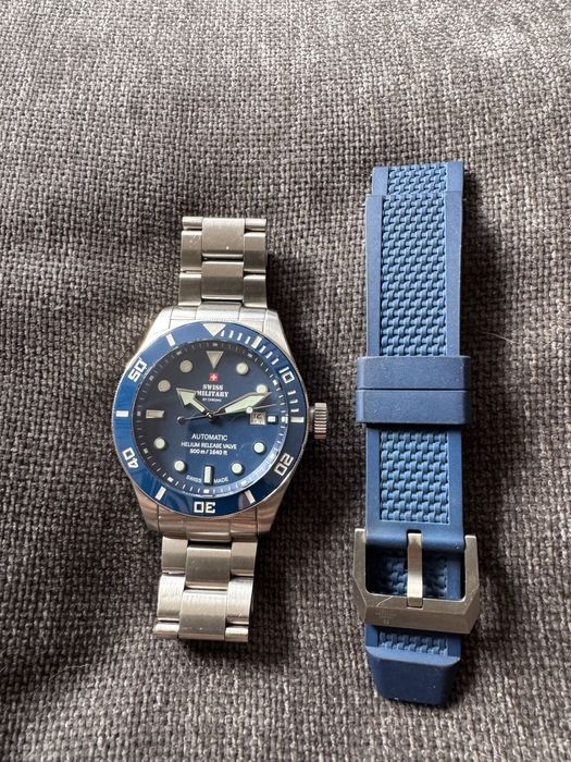 Swiss Military by Chrono Automatic Diver 500m SWISS MADE SMA34075