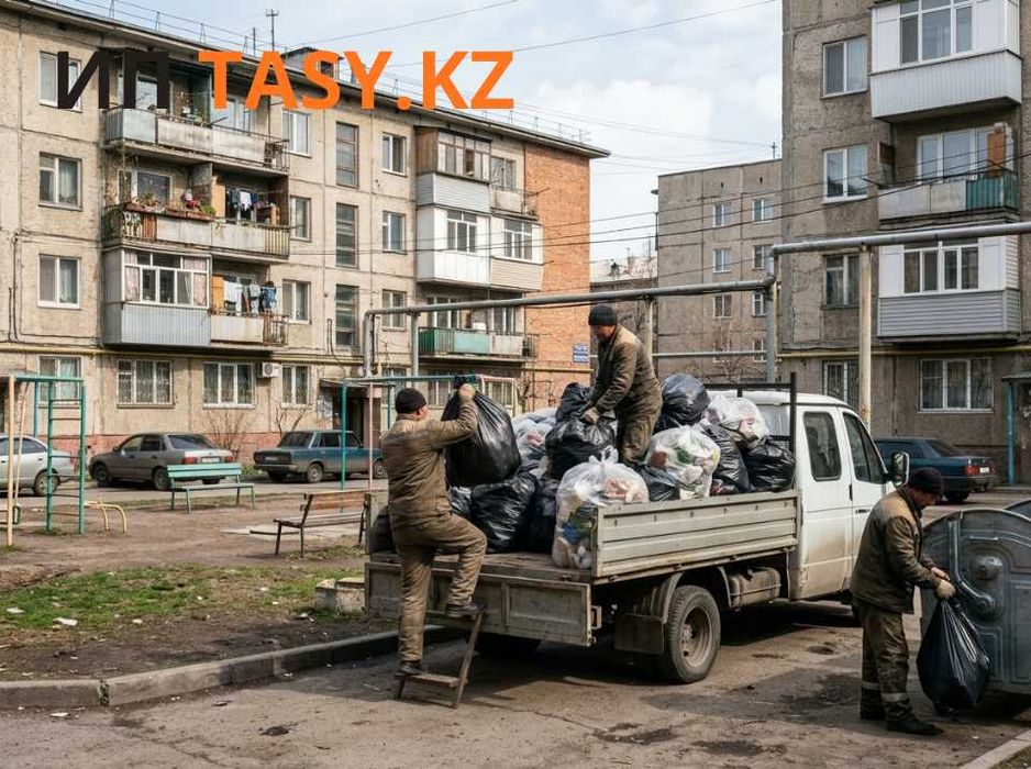 Вывоз мусора под ключ в Алматы демонтаж и снос строений