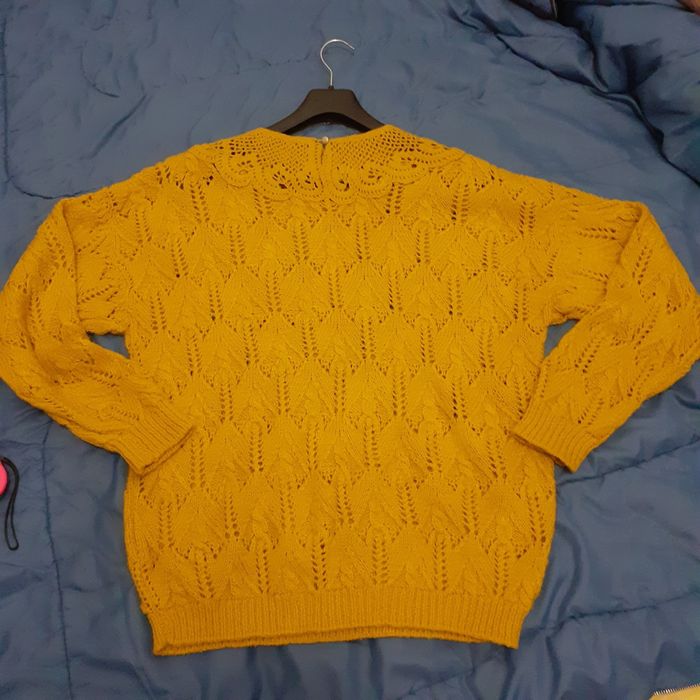 Плетена блуза/блузон/ пуловер