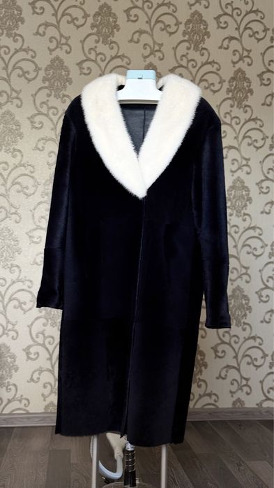 Шуба со стриженной норкой