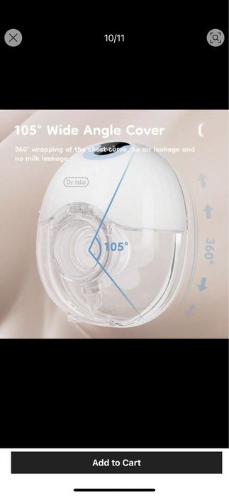 Pompa electrica pentru san portabila