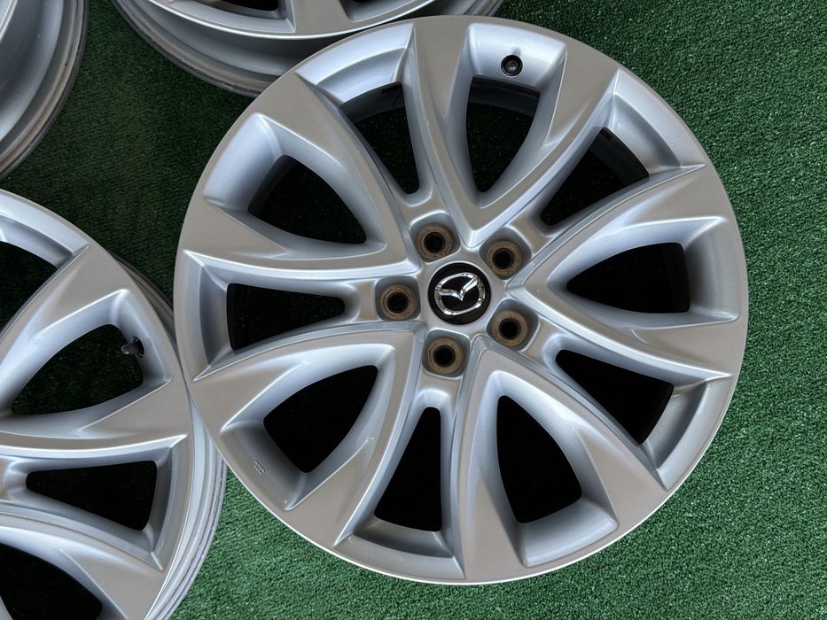 4бр. КАТО НОВИ 19” ОРИГИНАЛНИ Джанти 5х114.3 за -MAZDA/HYUNDAI/KIA/японски- 7.0Jx19H2, ET50
