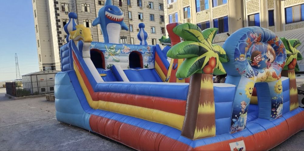 Срочно продам батут 4*6 1 сезон ишлатилган йенгиде