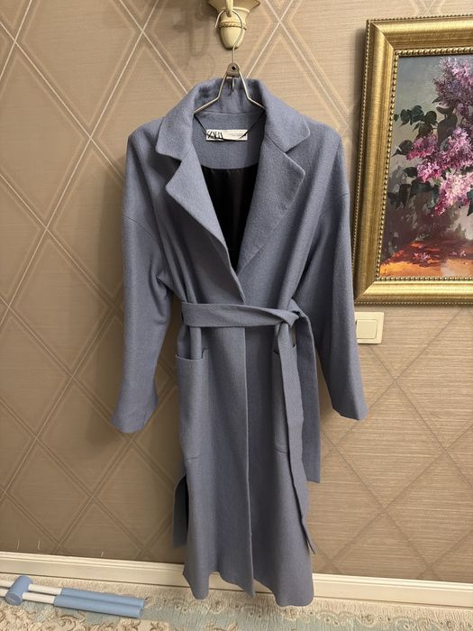 Костюм Massimo Dutti  пальто Zara
