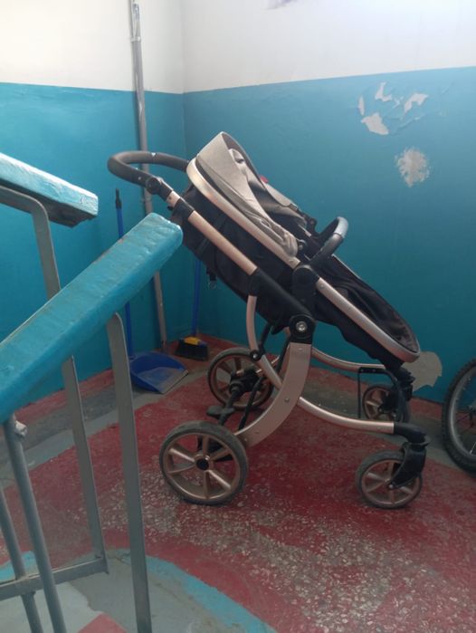 Коляска прогулочная 2в1, трансформер всесезонная