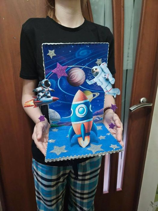 Поделки   , космос , весенние  Шымкент