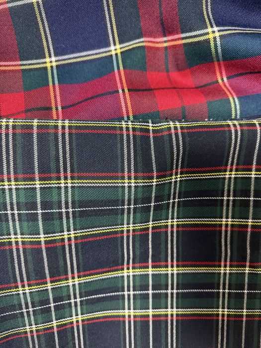 Ткань в клетку 2 отреза