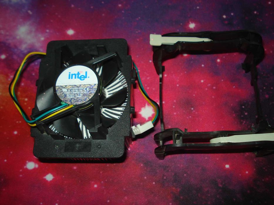 cooler procesor retro vintage intel original socket 478 miez cupru