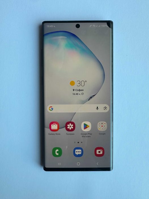 Samsung Galaxy Note 10 Plus - 256GB - ЧЕРЕН - Отключен - СЪС ЗАБЕЛЕЖКА
