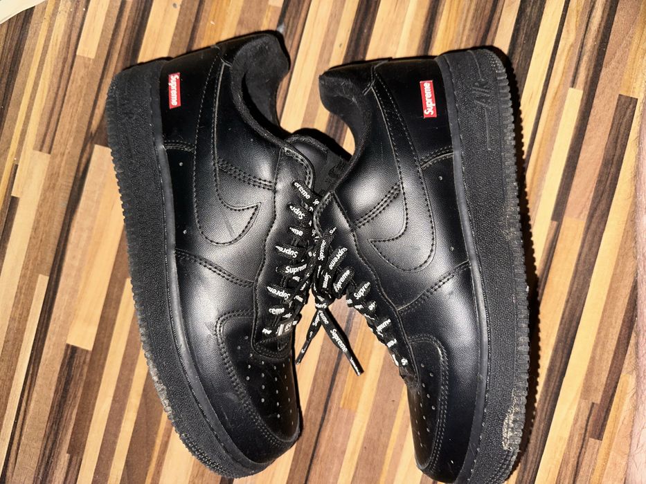 Air Force 1 x Supreme Black