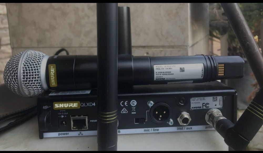 Shure QLXD-24 System + KSM8