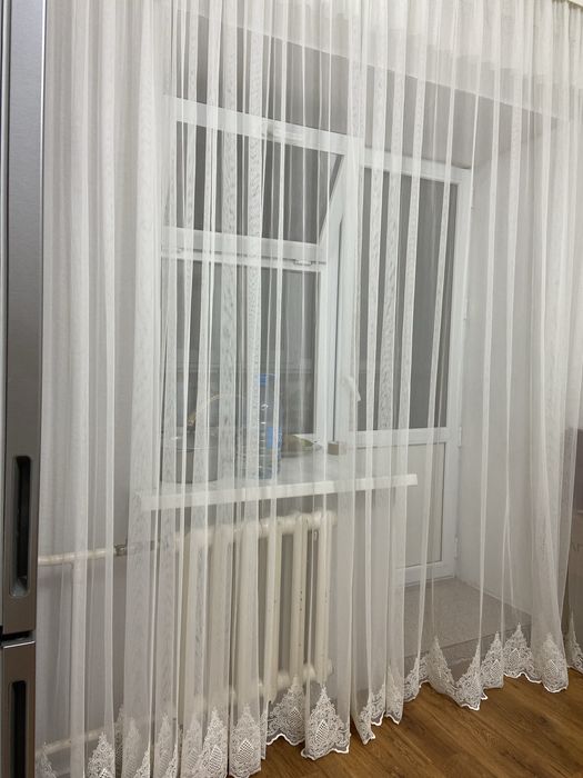 Тюль бедый 6 метров