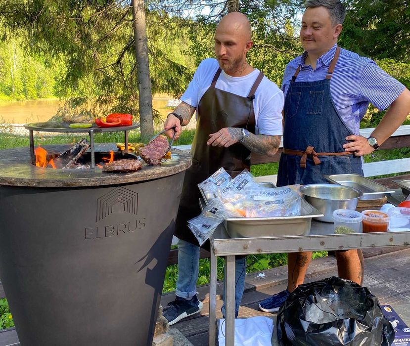 Гриль очаг мангал