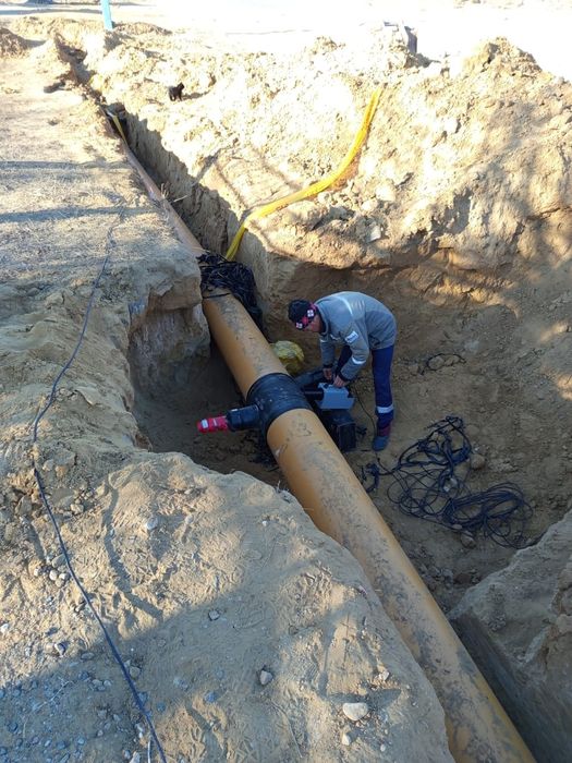 Plastic/Service. Сварка/пайка встык полиэтиленовых труб