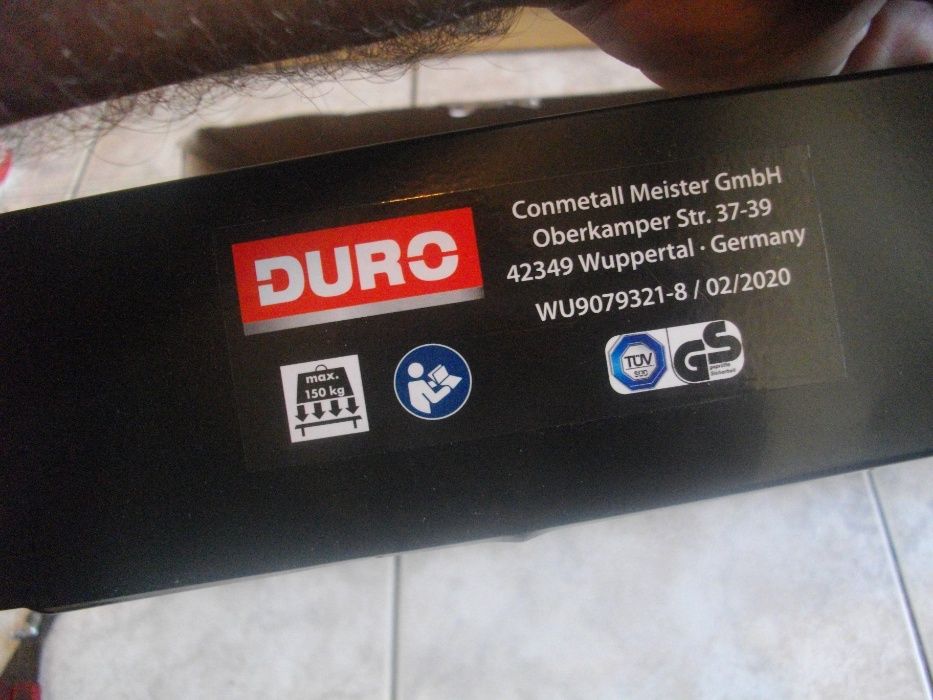 Нова Преносима Работна Маса до 150 кг ОРИГИНАЛНА Немска  Meister Duro