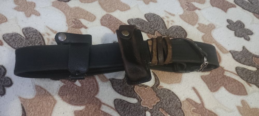 Ремень МВД чёрный