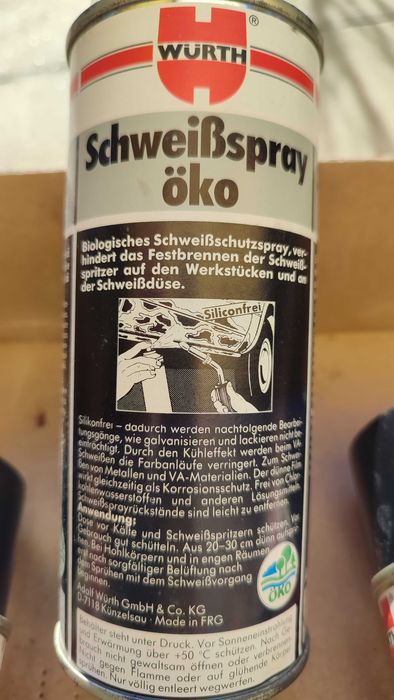 Защитен заваръчен спрей за защита на детайлите и дюзата от пръски