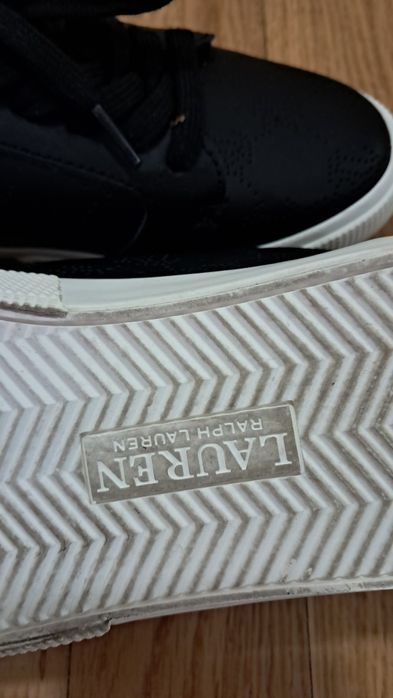 Papuci din piele Ralph Lauren