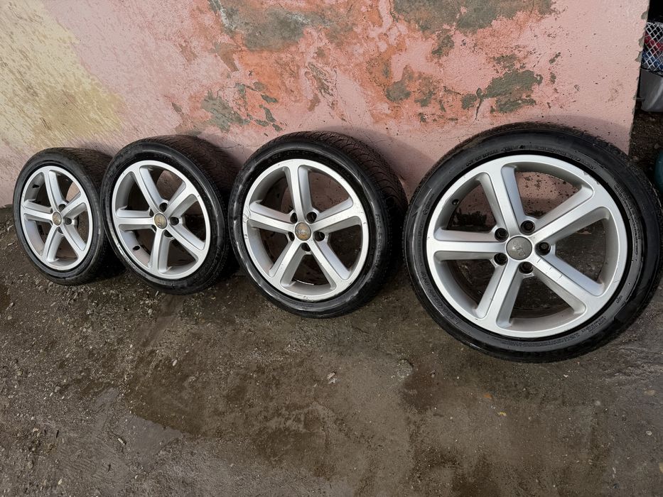 Jante Audi originale OEM R17 Germany + anvelope All Season 235/45/17