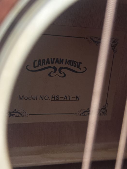 Гитара от марка caravan music новый