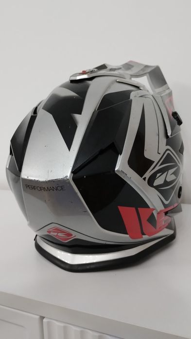 Casca moto cross enduro atv mountain bike Kenny performance + ochelarii