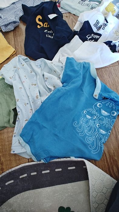 Lot body tricou pantaloni maneca scurta mărime 68