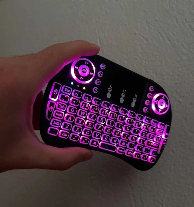 Tastatura Mini OC Tastatura TV Bluetooth universala cu Touch + Baterie