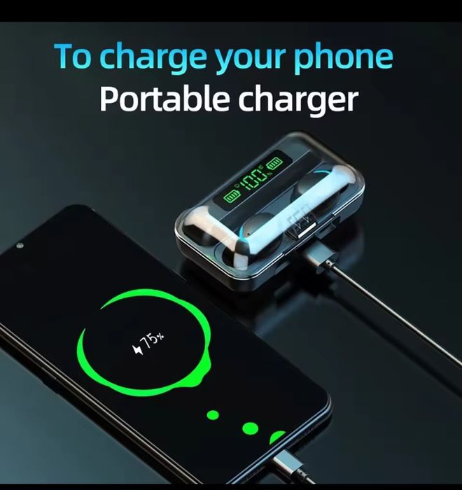 Спортни Hi-Fi Блутуут/Bluetooth безжични слушалки за разговори и музик