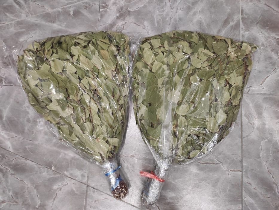 Берёзовые банные веники