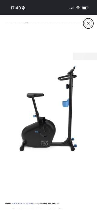 Bicicleta de apartament