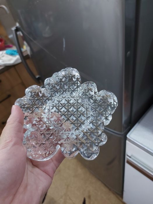 Пепельница Чехия хрусталь