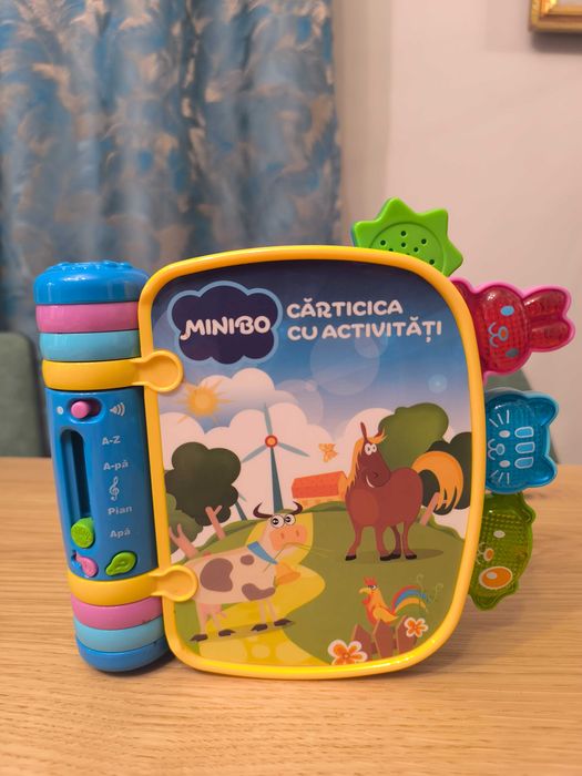 Jucarie bebelusi Noriel Bebe - Carticica cu activitati