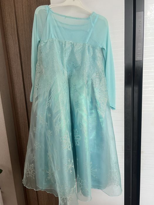 Платье Эльзы Дисней 5-6 лет