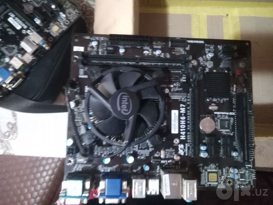 Materski plata h410 h6 m7 8gb ddr4 Intel pentium g6400 10 avlod