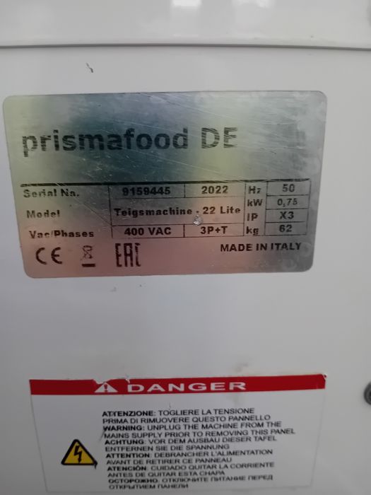 Vand malaxor prismafood.