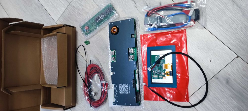 BMS JK V19 100A 8S-16S cu Display 4.3 pentru celule de la 100A - 360A